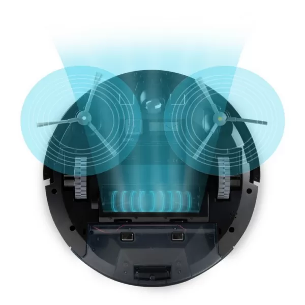 Robotický vysavač s čistící stanicí a mopem DOMO DO7298S