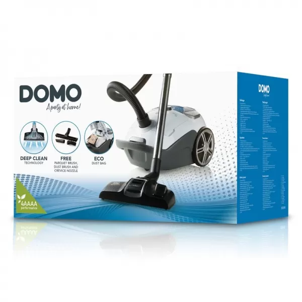 Sáčkový vysavač extra tichý DOMO DO7291S