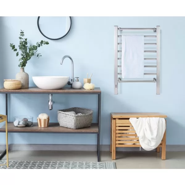 Elektrický topný žebřík - sušák na ručníky DOMO DO7117DR