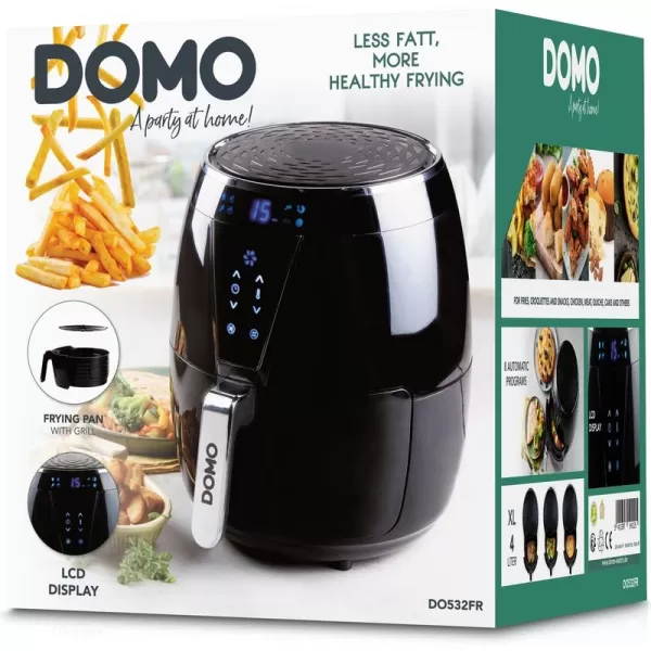 Digitální horkovzdušná fritéza 4 l DOMO DO532FR