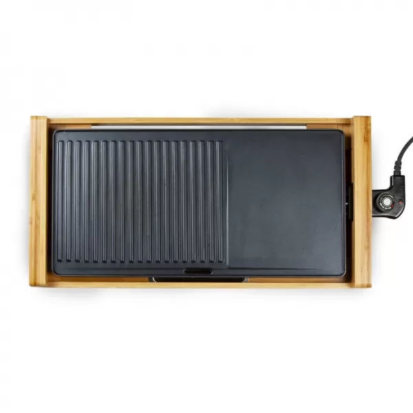 Elektrický stolní gril bambusový DOMO DO8311TP