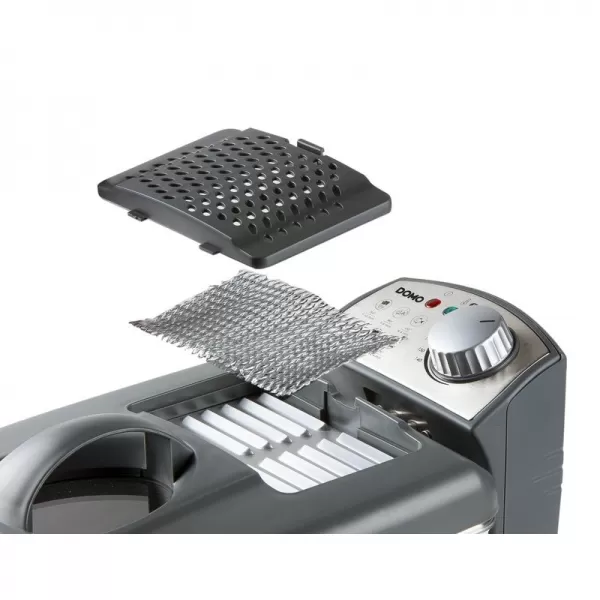 Fritéza nerezová bílá DOMO DO519FR