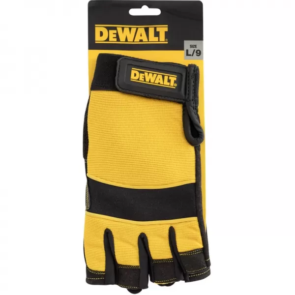 Pracovní bezprsté rukavice ze syntetické kůže DeWALT DPG23L