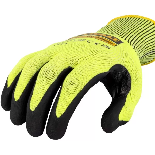 Pracovní protiprořezové rukavice reflexní DeWALT DPG855M