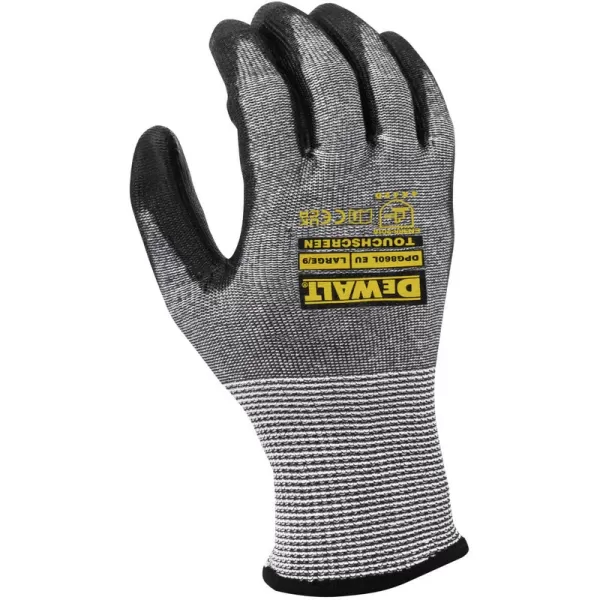 Pracovní protiprořezové rukavice dotykové DeWALT DPG860M