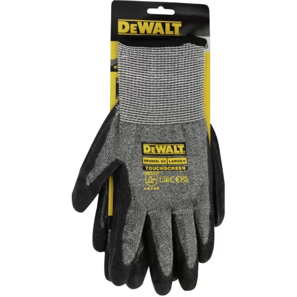 Pracovní protiprořezové rukavice dotykové DeWALT DPG860M