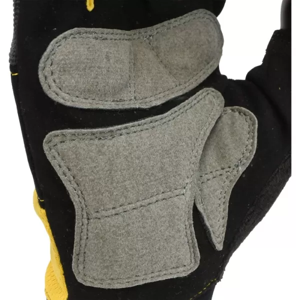 Pracovní černé rukavice na 3 prsty DeWALT DPG214L