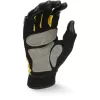 Pracovní černé rukavice s půl prsty DeWALT DPG213L