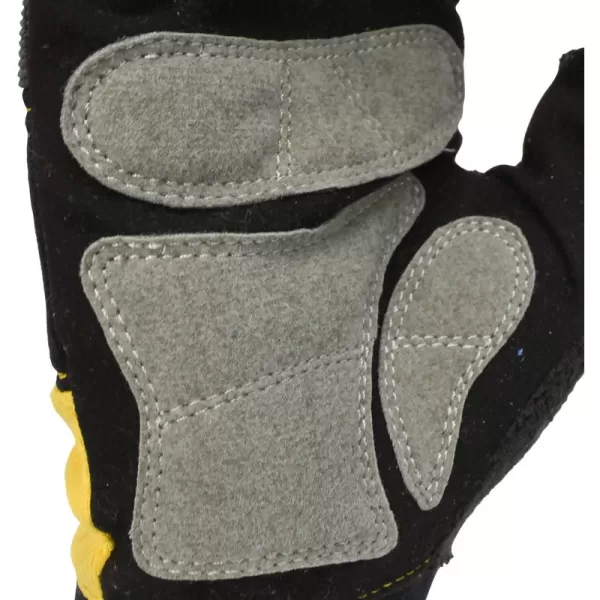 Pracovní černé rukavice s půl prsty DeWALT DPG213L