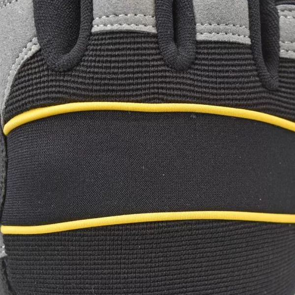 Pracovní rukavice pro elektrické nářadí s gelovou polstrovanou dlaní DeWALT DPG33L