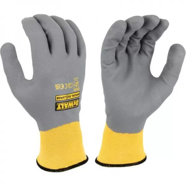 Pracovní voděodolné rukavice DeWALT DPG35M EU