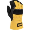 Pracovní rukavice z hovězí štípané kůže DeWALT DPG41M