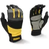 Pracovní černé rukavice s půl prsty DeWALT DPG213L