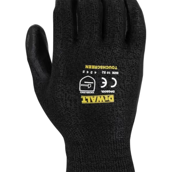 Pracovní protiprořezové rukavice dotykové DeWALT DPG800L
