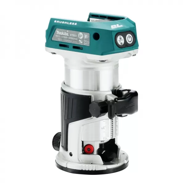 Aku kombinovaná frézka 18V s příslušenstvím bez aku Makita DRT50ZJX2