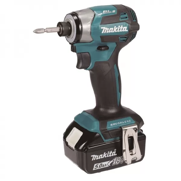 Aku rázový šroubovák 1/4" Li-ion LXT 18V/2x5,0Ah Makpac Makita DTD173RTJ