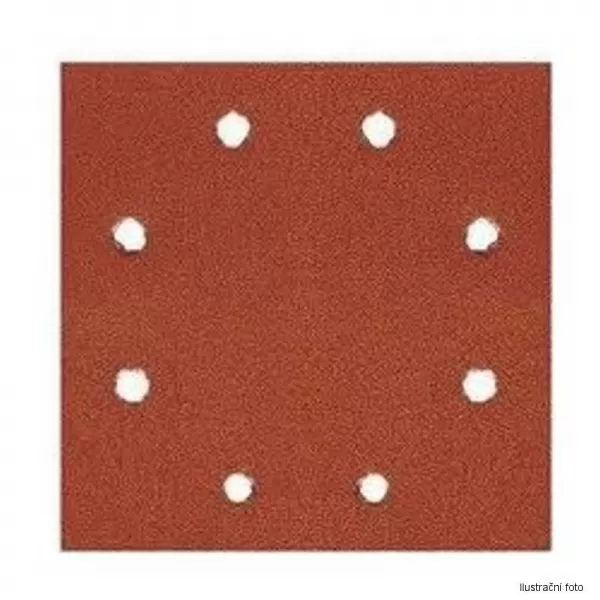 Brusný papír suchý zip 115x115mm P 120 10ks DeWALT DT3023