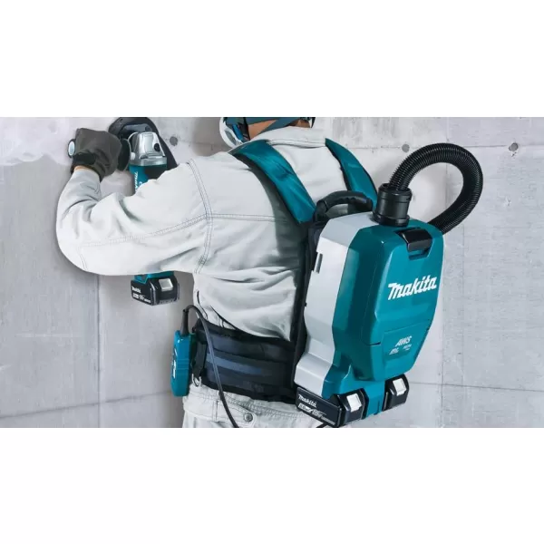 Aku zádový vysavač s AWS Li-Ion 2x18V bez aku Makita DVC265ZXU