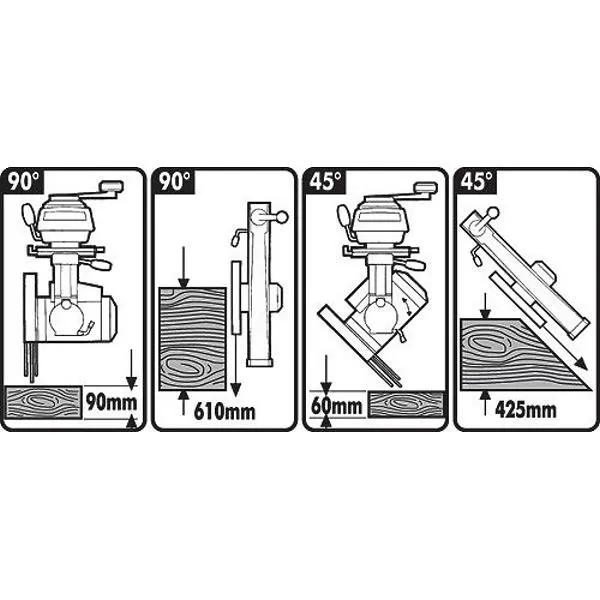 Pila s radiálním ramenem 300mm 230V DeWALT DW721KN