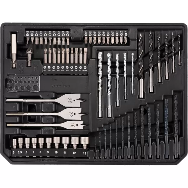Sada bitů a vrtáků 70 ks v Makpacu Makita E-24913