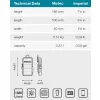 Pouzdro na mobil 100x40x185 mm Makita E-15556