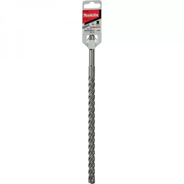 Vrták SDS-Plus čtyřbřitý Nemesis II 12x200/265mm Makita E-14554