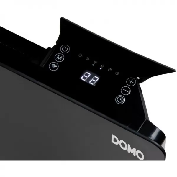 Skleněný teplovzdušný konvektor s WIFI - DOMO DO7356CH