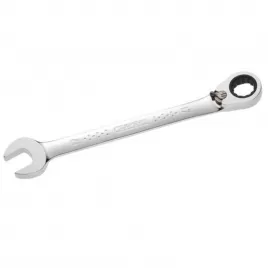 Ráčnový očkoplochý klíč s přepínací páčkou 17x17mm TONA Expert E113309T