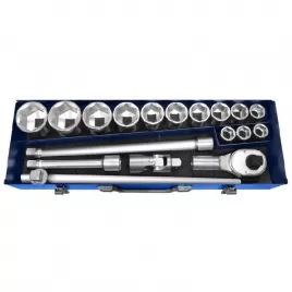 18dílná sada hlavic 3/4" TONA Expert E194683 E194683T