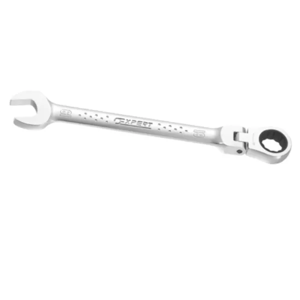 Ráčnový kloubový očkoplochý klíč 10x10mm TONA Expert E110903T