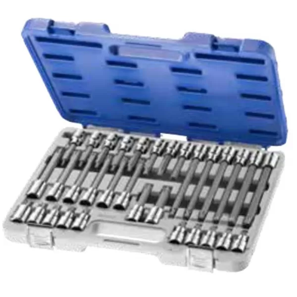 32dílná sada 1/2" zástrčných hlavic Torx TONA Expert E200514T
