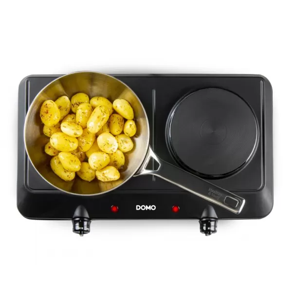 Vařič dvouplotýnkový elektrický DOMO DO30210KP