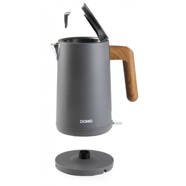 Rychlovarná konvice nerez WOOD YOU DOMO DO9268WK