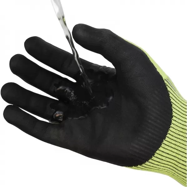 Hi-Vis rukavice s ochranou proti proříznutí DeWALT DPG855M