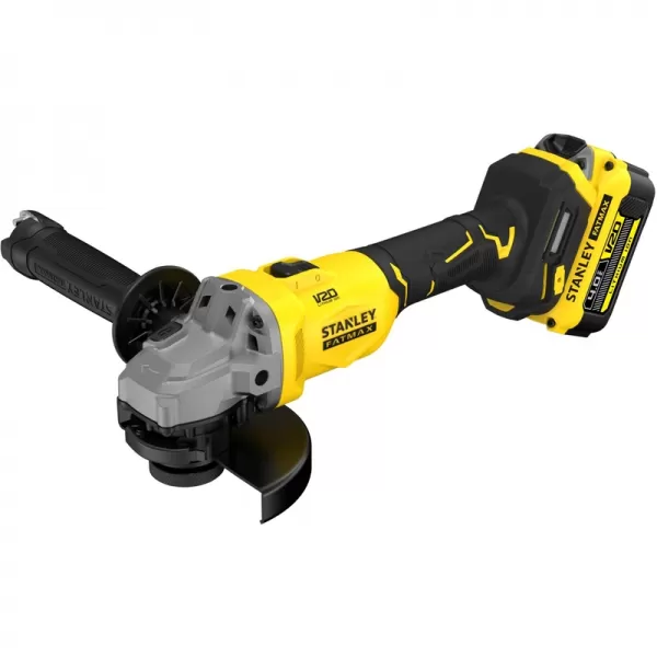 Aku úhlová bruska 125 mm 18V/1x4,0Ah STANLEY FATMAX V20 SFMCG710M1T