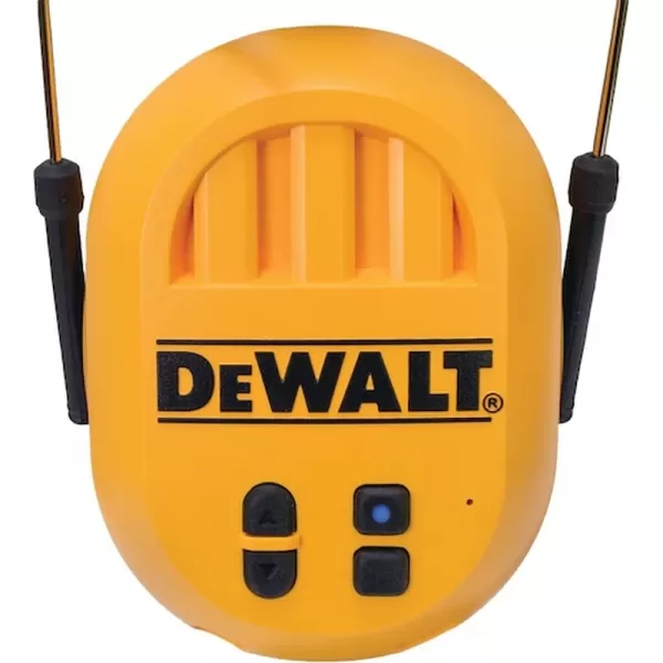 Sluchátka – chrániče sluchu (s bluetooth) DeWALT DPG17