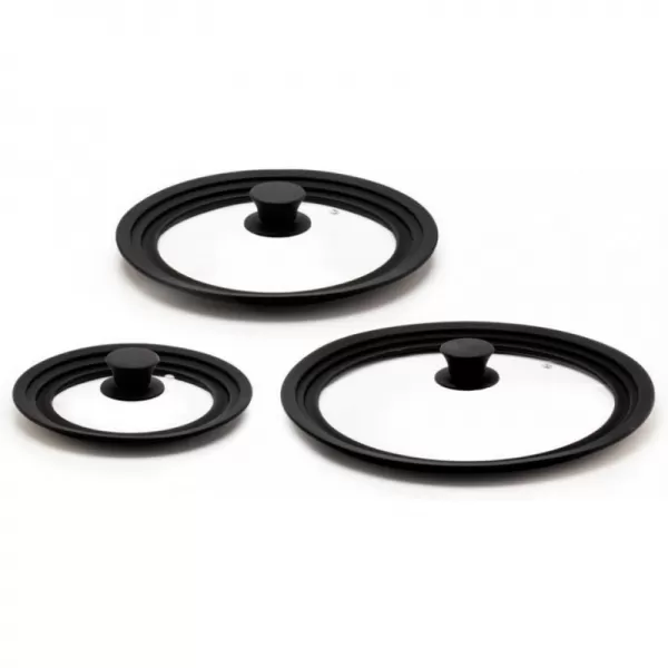 Skleněná poklice univerzální 16-20cm DOMO D00WS1620
