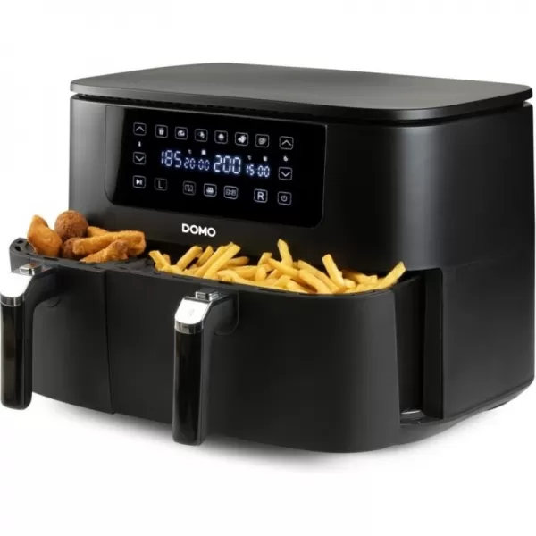 Dvojitá horkovzdušná fritéza 3+6 l DOMO DO546FR