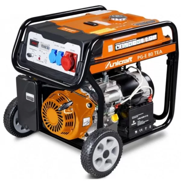 Elektrocentrála 1-fázová Unicraft PG-E 80 TEA