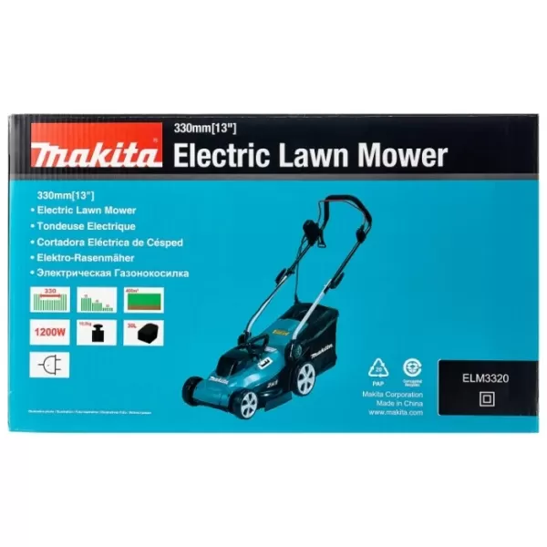 Elektrická sekačka 330mm 1200W Makita ELM3320