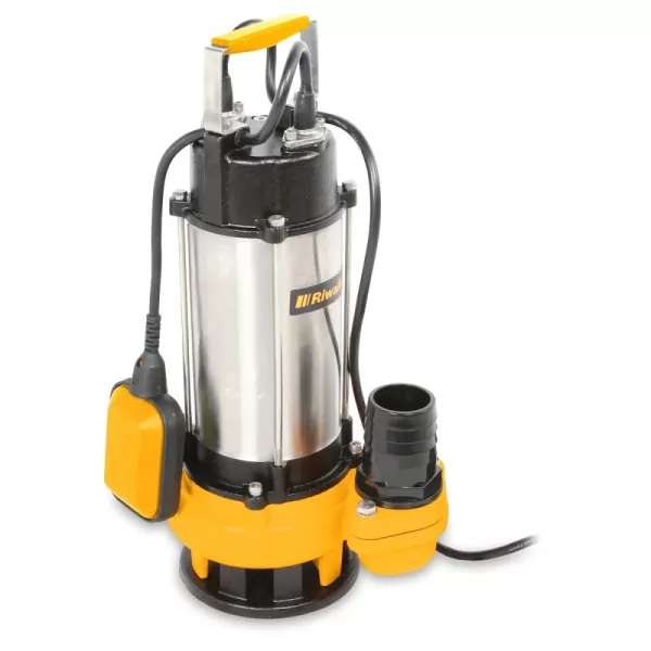 Kalové čerpadlo do septiku 750 W s volným průtokem Riwall PRO RESP 750 INOX