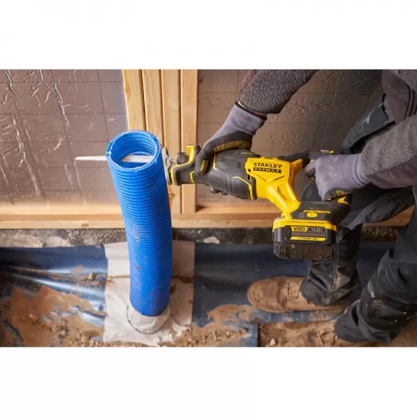 Aku mečová pila 18V/1x4,0Ah STANLEY FATMAX V20 SFMCS311M1T
