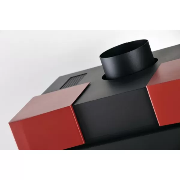 Krbová kamna HS FLAMINGO ESPO I - červená