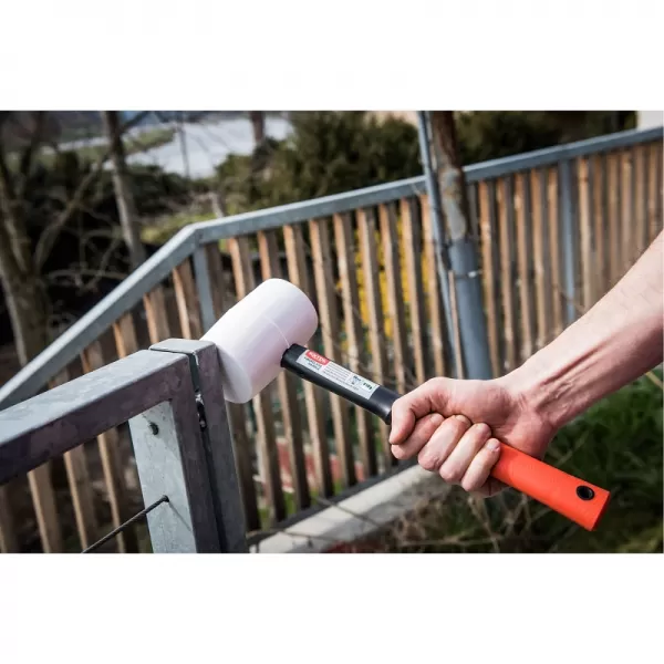 Palička pryžová bílá 80mm EXTOL PREMIUM 8811115