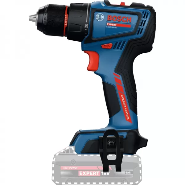 Aku vrtací šroubovák 18V bez aku Bosch EXPERT EXSR18V-90
