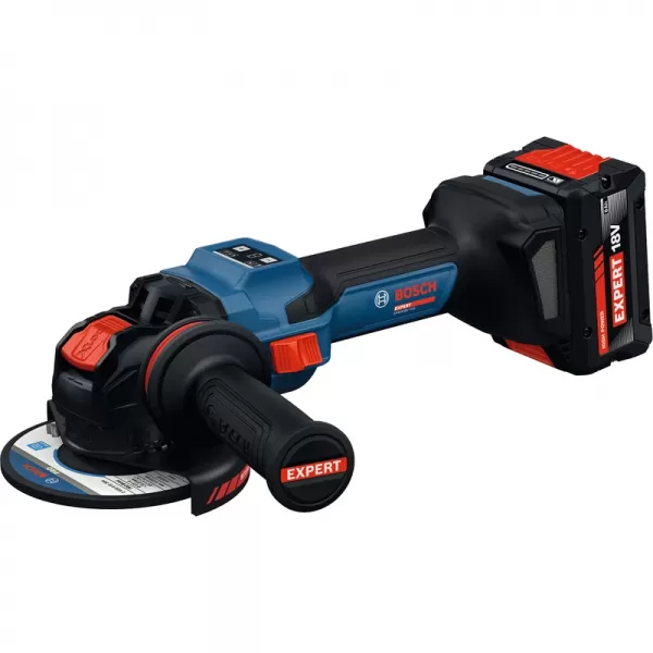 Aku úhlová bruska s X-LOCK 18V 2x8,0Ah Bosch EXPERT EXWX18V-15S