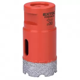 Vykružovací diamantová korunka 30mm pro úhlové brusky EXTOL PREMIUM 8801868
