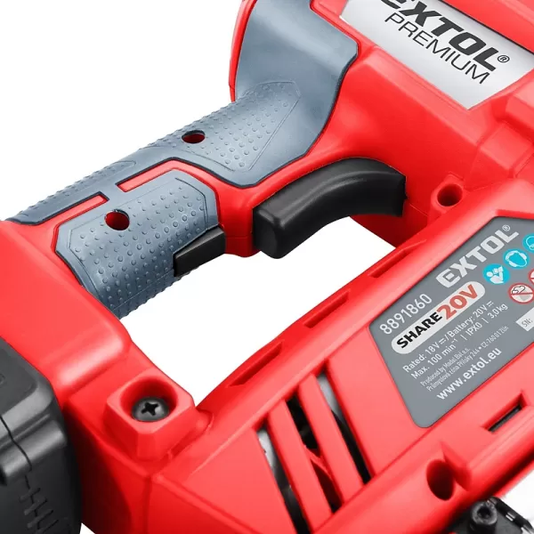 Aku hřebíkovačka / sponkovačka 20V 2,0Ah Extol Premium 8891860