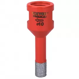 Vykružovací diamantová korunka 10mm pro úhlové brusky EXTOL PREMIUM 8801861
