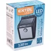 Nástěnné světlo 3,7V 120lm Li-ion s pohybovým čidlem a solárním nabíjením EXTOL LIGHT 43130